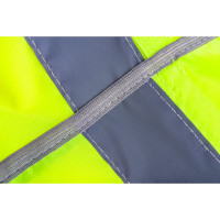 СИБРТЕХ Жилет сигнальный, желтый, размер XL// СИБРТЕХ 89515