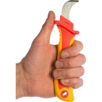 Нож для снятия изоляции с пяткой SHTOK 1000В VDE 14003