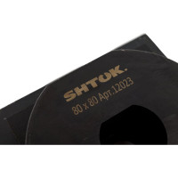 Насадка 80x80 мм для перфорирования листового металла SHTOK 12023