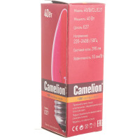 Электрическая лампа накаливания с прозрачной колбой MIC Camelion 40/B/CL/E27, 8975