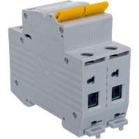 Автоматический модульный выключатель IEK ВА 47-29 2п C 50А 4.5кА ИЭК MVA20-2-050-C 9694548