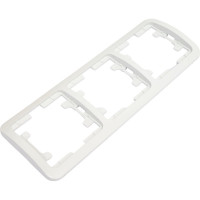 Тройная рамка, белая Makel Mimoza 22013