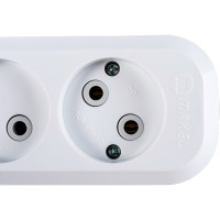 Колодка удлинителя 3-м без заземления MAKEL MGP121