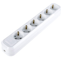 Колодка удлинителя 6-м с заземлением MAKEL MGP181