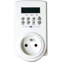 Недельный таймер, 20 программ с источником резервного питания 100 часов Electraline 59501