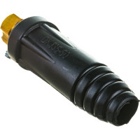 Вилка (2 шт; Dx50) для сварочного кабеля Elitech 0606.014900