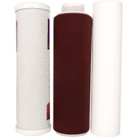 Комплект картриджей №1 к фильтрам для воды Гейзер 3 «Люкс» (для жесткой воды) Гейзер 50001