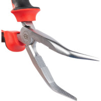 Изогнутые изолированные длинногубцы 200 мм КВТ 60473