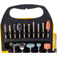 Набор мини-насадок в пластиковом кейсе (71 предмет) для гравировальных машин Stayer 29902-H71