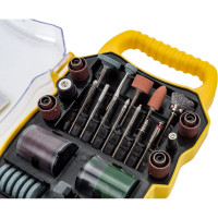 Набор мини-насадок в пластиковом кейсе (82 предмета) для гравировальных машин Stayer 29901-H82