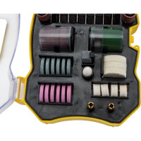 Набор мини-насадок в пластиковом кейсе (82 предмета) для гравировальных машин Stayer 29901-H82