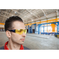 Защитные открытые очки РОСОМЗ О15 HAMMER ACTIVE CONTRAST super 2-1,2 PC 11536