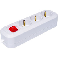 Удлинитель UNIVersal S-303 ПВС 3x1 3 гнезда 3м з/к 9631986