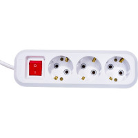 Удлинитель UNIVersal S-303 ПВС 3x1 3 гнезда 3м з/к 9631986