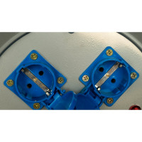 Силовой удлинитель на металлической катушке 4 гн. 30м Союз 481S-4003