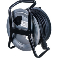 Силовой удлинитель на металлической катушке 4 гн. 30м Союз 481S-4003