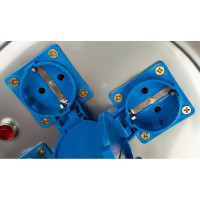 Силовой удлинитель на металлической катушке 4 гн. 50м Союз 481S-4005