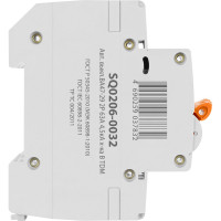 Автоматический выключатель ВА47-29 (2Р; 63 А; 4.5 кА; В) TDM ELECTRIC SQ0206-0032