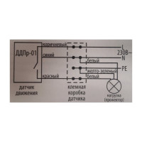 Встраиваемый датчик движения TDM ELECTRIC ДДВ-02 SQ0324-0012