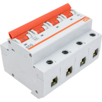 Автоматический выключатель TDM ELECTRIC ВА47-100 4Р 20А 10кА D SQ0207-0036