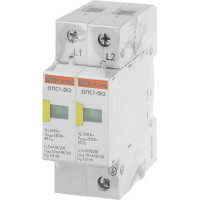 Разрядник TDM ELECTRIC ОПС1-D 2Р 5kA 230B 10kA SQ0201-0010