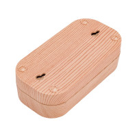 Розеточная колодка, 2 гнезда, сосна TDM ELECTRIC SQ1806-0046