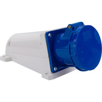 Стационарная розетка 133 TDM ELECTRIC 2Р+РЕ 63А 220В IP54 SQ0602-0010