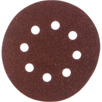 Круг шлифовальный на липкой основе (5 шт; 125 мм; Р80) ПРАКТИКА 031-495