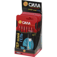 Супер-клей СИЛА SGBL1-3 гель 3 гр, BL-1 C0039396
