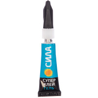 Супер-клей СИЛА SGBL1-3 гель 3 гр, BL-1 C0039396