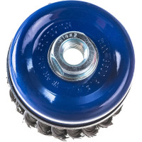 Кордщетка чашеобразная витая усиленная (90 мм; М14) ПРАКТИКА 032-591