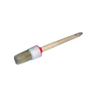 Круглая кисть SANTOOL №10 40 мм с деревянной ручкой 010115-010