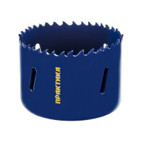 Коронка биметаллическая (64 мм) ПРАКТИКА 036-018