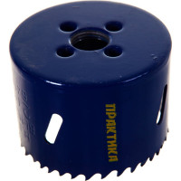 Коронка биметаллическая (64 мм) ПРАКТИКА 036-018