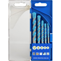Набор сверл универсальных Эксперт (5 шт; 4, 5, 6, 8, 10 мм) ПРАКТИКА 640-339