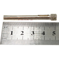 Коронка алмазная по стеклу и керамике (2 шт; 6 мм) ПРАКТИКА 777-222