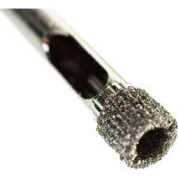 Коронка алмазная по стеклу и керамике (2 шт; 6 мм) ПРАКТИКА 777-222