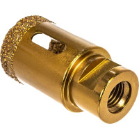 Коронка алмазная универсальная (35 мм; М14) для УШМ ПРАКТИКА 641-046