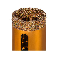 Коронка алмазная универсальная (35 мм; М14) для УШМ ПРАКТИКА 641-046