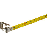 Рулетка SANTOOL 20м x 10 мм со стальной лентой в обрезиненном закрытом корпусе 050104-020