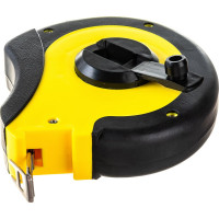 Рулетка SANTOOL 20м x 10 мм со стальной лентой в обрезиненном закрытом корпусе 050104-020