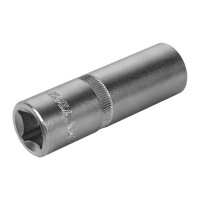 Глубокая торцевая головка КОБАЛЬТ 1/2, 17мм, Cr-V 644-085