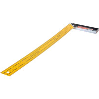 Столярный металлический угольник желтый, 500 мм SANTOOL 050401-500