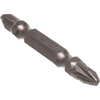 Бита двусторонняя PH2-PZ2 Мастер (3 шт; 50 мм) ПРАКТИКА 776-348