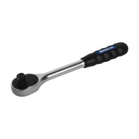 Трещоточная рукоятка 1/2, 250мм, 45зубьев КОБАЛЬТ 642-401