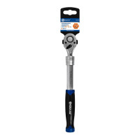 Телескопическая трещоточная рукоятка 1/2, 305-445мм, 72зуба КОБАЛЬТ 642-425