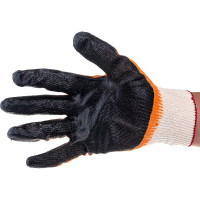 Перчатки Stayer Эксперт 2 трикотажные, двойная обливная ладонь из латекса, х/б, 13 класс, L-XL, 10 пар 11409-H10