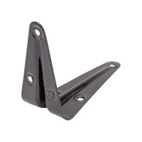 Уголок-кронштейн STAYER MASTER 100х75 мм, коричневый 37400-3