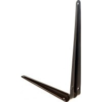 Уголок-кронштейн STAYER MASTER 300х250 мм, коричневый 37405-3