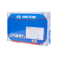Набор торцевых головок KING TONY 1/2 33 предмета 9-4333MR03